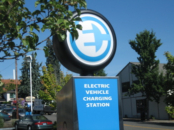 Lake Oswego Electric Car Charging Station